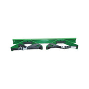 Saf-T-Cart WB-202 wall bracket steel green 3-10 in dia cylinder two adjustable nylon straps