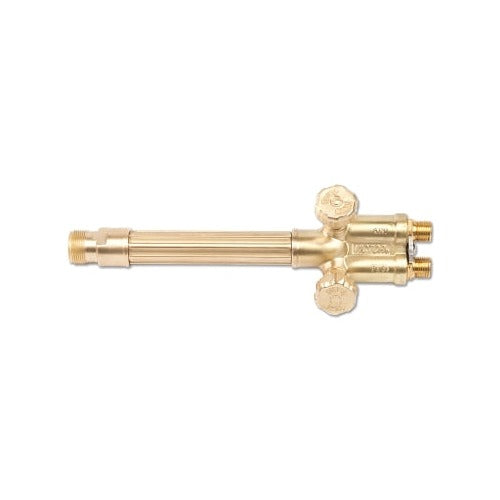 Victor Plus Series welding handle 9 in brass body tip series 1 dual gas needle valves oxy-fuel torch handle