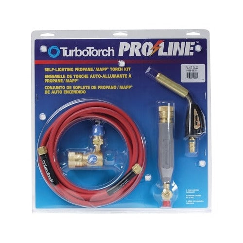 Torch Kit Swirls, RL-P Regulator; CGA-510; H-4 Rear Valve Handle; H-12 Hose; PL-5T Tip, MAPP; Propane