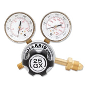25GX Single-Stage Medium/Heavy-Duty Regulator, CGA 580, Argon, Helium, Nitrogen