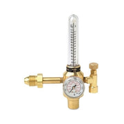 Harris Product Group argon flowmeter CGA-580 brass body vertical float tube pressure gauge welding flowmeter