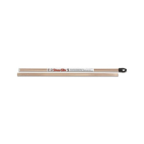 Harris Product Group Stay-Silv 5 brazing alloy phos-copper 1/8 in rods tube 5% silver brazing alloy rods