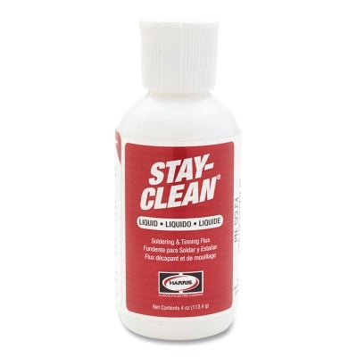 Stay-Clean Liquid Soldering Flux, Flip Top Dispenser, 4 oz