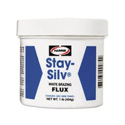Harris Product Group Stay-Silv white brazing flux 1 lb jar brush cap bottle paste formula silver brazing flux