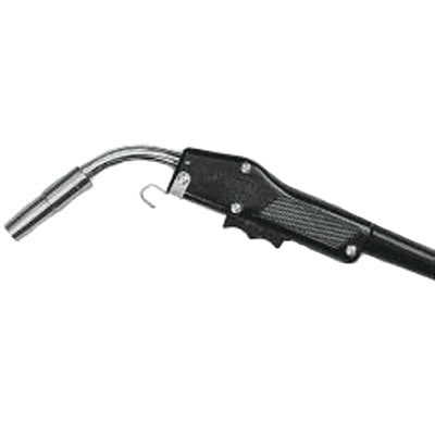 Classic 4 Air Cooled MIG Gun, 400 A, 15 ft, Lincoln Style Rear Connection, 0.023 in to 0.045 in Wire