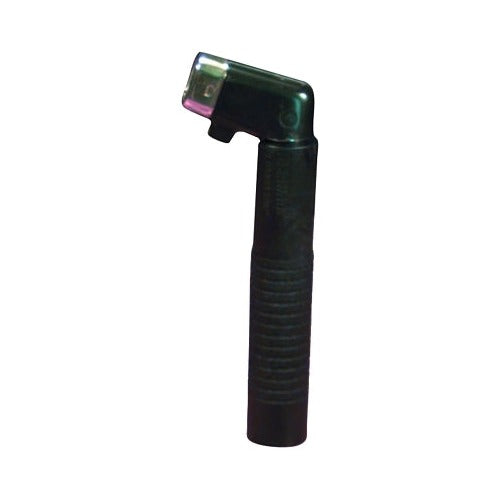 Bernard electrode holder 400 A 3/0 cable 1/4 in electrode 8 in length black insulated jaw cap electrode holder
