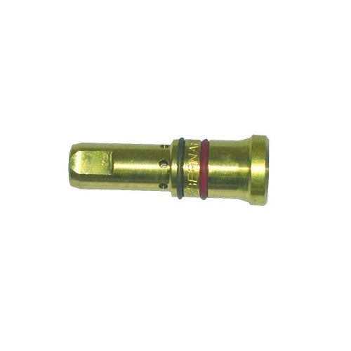 Bernard elliptical gas diffuser 0.035-0.052 in wire brass body red and blue o-rings MIG gun gas diffuser