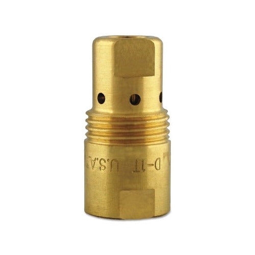 Bernard Centerfire D-1T gas diffuser brass body threaded base for Tweco/Lincoln Tweco style MIG guns welding diffuser