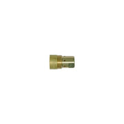 Bernard Centerfire DS-1T brass gas diffuser, cylindrical threaded body with ported holes, MIG gun welding diffuser