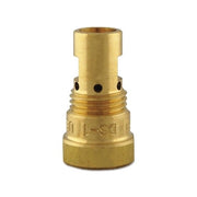 Bernard DS-1 Centerfire gas diffuser brass threaded cylindrical for large nozzle centerfire contact tips MIG gun diffuser