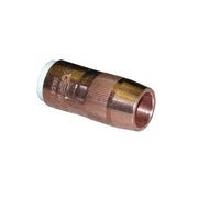Bernard Centerfire N-3418C copper MIG nozzle 3/4 in bore knurled body tapered cylindrical MIG welding nozzle