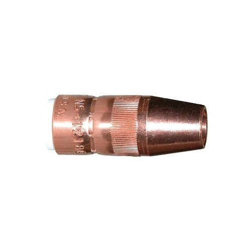 Centerfire MIG Nozzle, 1/8 in Recess, 1/2 in Bore, For T Series Tip, Copper