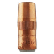 Centerfire MIG Nozzle, 1/8 in Recess, 5/8 in Bore, For T Series Tip, Copper