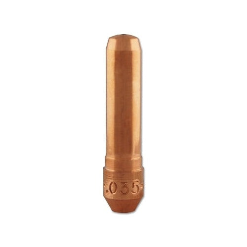 Bernard T-035 Centerfire MIG contact tip copper 0.035 in wire T-series non-threaded tapered base .035 stamped MIG contact tip