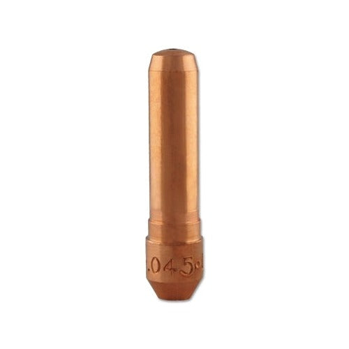 Bernard Centerfire T-062 MIG contact tip copper 1/16 in wire diameter 0.080 in bore tapered nose MIG contact tip