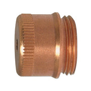 Thermal Dynamics Maximizer 300 plasma torch end cap, 100-300 amp, copper body with threaded base