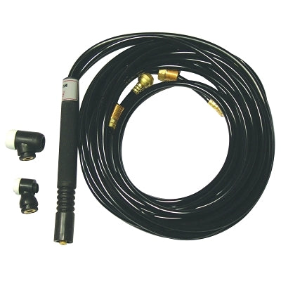 Water Cooled Flexible Tig Torch Packages, Flexible Head, 25 ft Vinyl Cable