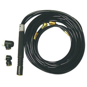 Water Cooled Flexible Tig Torch Packages, Flex Head, 25 ft Braided Rubber Cable