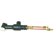 WP-18V Water Cooled Tig Torch Body, Angled Head, 1 3/8 in