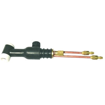 WP-18V Water Cooled Tig Torch Body, Angled Head, 1 3/8 in