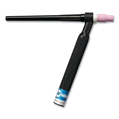 WP-20 Water Cooled TIG Torch Kit, Angled Head, 3/4 in dia Handle, 25 ft Vinyl Cable