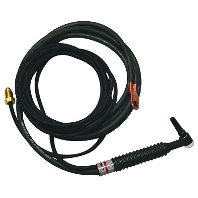 WP-9 Air Cooled Tig Torch Kit, Angled Head, 3/4 in Handle, 12.5 ft Cable