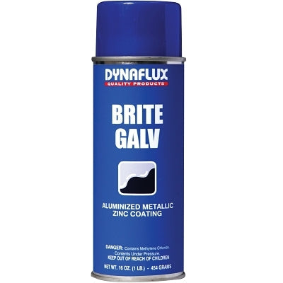 Ultra Brand Bright Zinc Galvanizing, 16 oz Aerosol Can