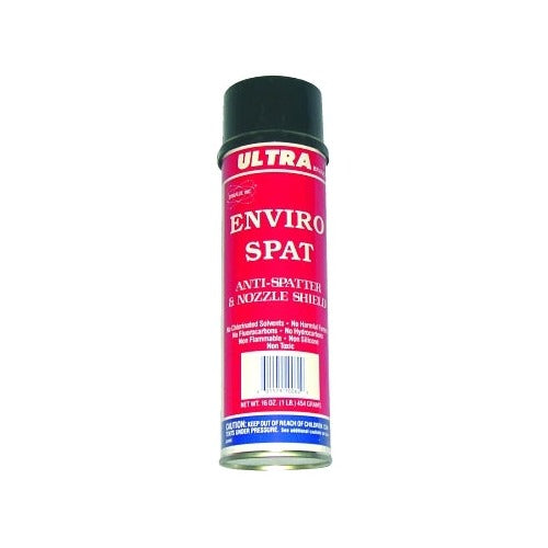 Dynaflux Enviro-Spat water-based anti-spatter nozzle shield aerosol, 16 oz, red and white label