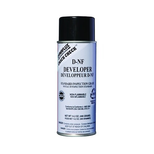 Dynaflux D-NF Developer non-flammable 16 oz aerosol can standard inspection grade dye penetrant developer