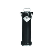 Lenco rod oven 10 lb capacity 120/230V black cylindrical canister with chrome handles welding electrode oven