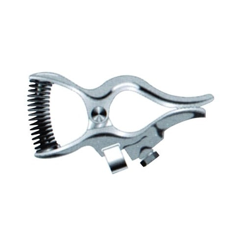 Lenco insulated spring clamp 200A 4 to 1/0 AWG aluminum body coil spring jaw welding cable ground clamp