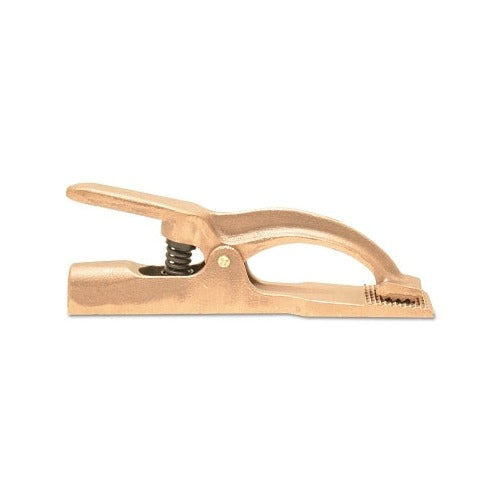 Lenco quality ground clamp 500 A bronze C-clamp body spring-loaded jaw for 3/0-4/0 and 500 kcmil cable welding ground clamp