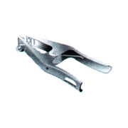 Lenco economy ground clamp 300A, aluminum alloy spring jaw, open-jaw style with spring return, welding ground clamp