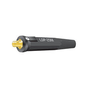 Lenco UP-10 machine plug single oval-point screw 1/0-4 cap red insulated brass pin connector