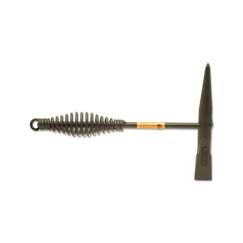 Lenco LH-1 spring handle chipping hammer 10 in 16 oz chisel and pick head steel coil grip
