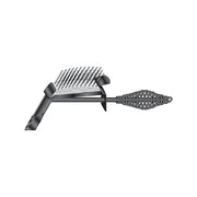 Drop-Forged Chipping Hammer, 11-1/4 in OAL, 18 oz Head, Chisel and Brush, Steel Handle