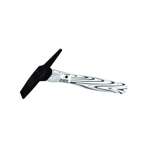 Lenco BIG MIKE LWHHC chipping hammer 11.5 in 19 oz black chisel head white layered fiberglass handle welding tool