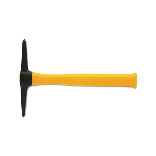 Lenco LPHHC chipping hammer 11.75 in 18 oz head chisel and pick yellow plastic handle