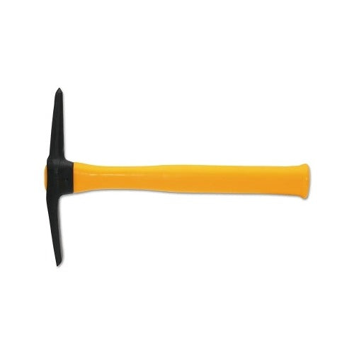 Lenco LPHCM chipping hammer 12 in OAL 20 oz cross chisel and pick head yellow thermoplastic handle welding tool