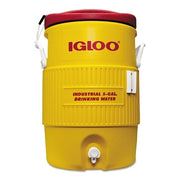 400 Series Cooler, 5 gal, Red/Yellow