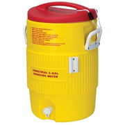 Heat Stress Solution Water Cooler, 5 Gallon, Red and Yellow