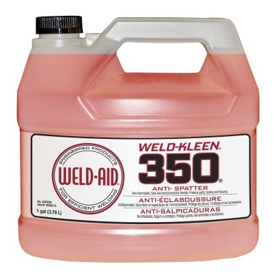Weld-Kleen 350 Anti-Spatter, 1 gal Bottle, Red