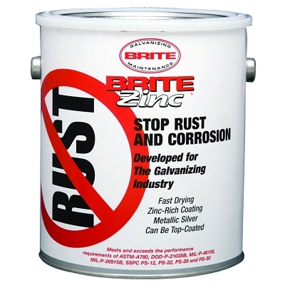 Brite Zinc Galvanizing Compound, 1 gal, Metal Pail