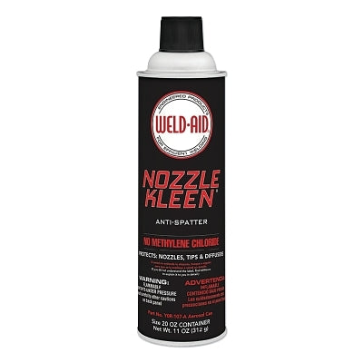 NOZZLE-KLEEN York 107A Anti-Spatter, 20 oz Aerosol Can, 11 oz, Colorless to Amber
