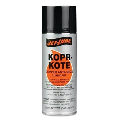 Kopr-Kote High Temperature Anti-Seize and Lubricant, 12 oz Aerosol Can