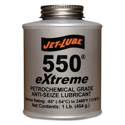 550 Extreme Anti-Seize Compound and Lubricant, 1 lb, Brush Top Can