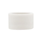 CK Heatshield white ceramic wide-bore cylindrical heat shield for TIG torch gas lens cup
