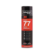 3M Super 77 multipurpose spray adhesive, 16.75 oz aerosol can, industrial grade clear adhesive spray
