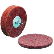 High Strength Disc, 6 in x 1/2 in, Very Fine, Aluminum Oxide, 4000 rpm, Maroon