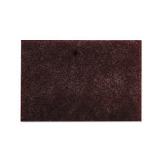Scotch-Brite 7447 hand pad very fine aluminum oxide maroon rectangular non-woven abrasive hand pad